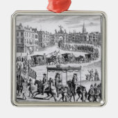 King Charles II Metalen Ornament (Voorkant)