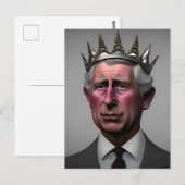 King Charles III Briefkaart (Voorkant / Achterkant)