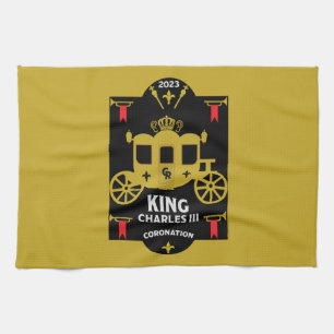 King Charles III British Coronation 2023 Theedoek