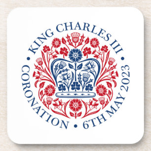 King Charles III Coronation Bier Onderzetter