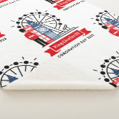 King Charles III Coronation Blanket Sherpa Deken (3/4)