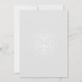 KING CHARLES III CORONATION Block Invitation Kaart (Achterkant)