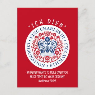 KING CHARLES III Coronation Briefkaart