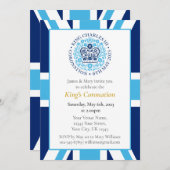 King Charles III Coronation Celebration Party Kaart (Voorkant / Achterkant)