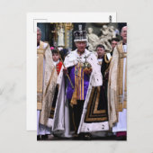 King Charles III Coronation Day Briefkaart (Voorkant / Achterkant)