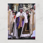 King Charles III Coronation Day Briefkaart (Voorkant)