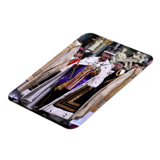 King Charles III Coronation Day Magneet (Linkerzijde)