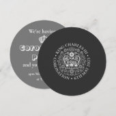 King Charles III Coronation Emblem Kaart (Voorkant / Achterkant)