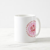 King Charles III Coronation Emblem, Royal Souvenir Koffiemok (Voorkant rechts)