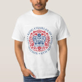King Charles III Coronation Emblem T-Shirt (Voorkant)