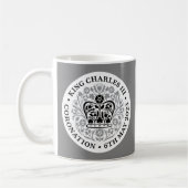King Charles III Coronation Emblem Tea/Coffee Mok (Links)