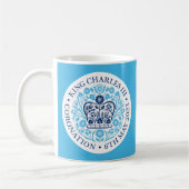 King Charles III Coronation Emblem Tea/Coffee Mok (Links)