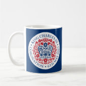 King Charles III Coronation Emblem Tea/Coffee Mok (Links)