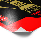 King Charles III Coronation Herdenking Souvenir Foto Afdruk (Hoek)