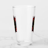 King Charles III Coronation Herdenking Souvenir Glas (Rechts)