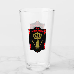 King Charles III Coronation Herdenking Souvenir Glas