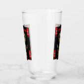 King Charles III Coronation Herdenking Souvenir Glas (Rechts)