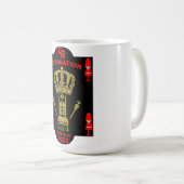 King Charles III Coronation Herdenking Souvenir Koffiemok (Voorkant rechts)