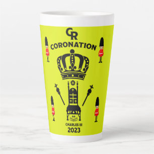 King Charles III Coronation Herdenking Souvenir Latte Mok