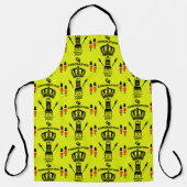 King Charles III Coronation Herdenking Souvenir Schort (Voorkant)