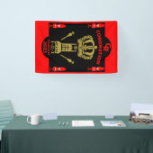King Charles III Coronation Herdenking Souvenir Spandoek (Beurs)