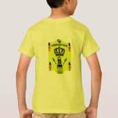 King Charles III Coronation Herdenking Souvenir T-shirt (Achterkant)