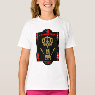 King Charles III Coronation Herdenking Souvenir T-shirt