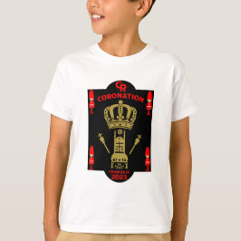 King Charles III Coronation Herdenking Souvenir T-shirt