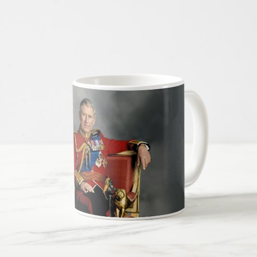 King Charles III Coronation Koffiemok (Voorkant rechts)