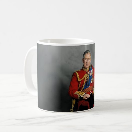 King Charles III Coronation Koffiemok (Voorkant links)