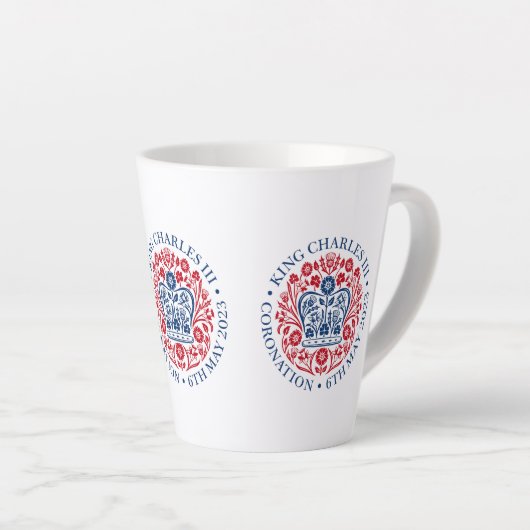 King Charles III Coronation Latte Mok (Rechterhoek)