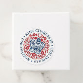 King Charles III Coronation logo Bedankjes Labels (In situ)