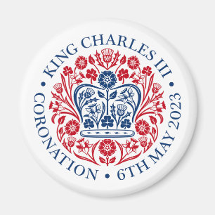 King Charles III Coronation Magneet