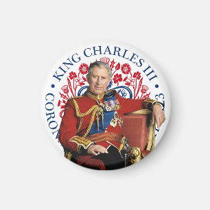King Charles III Coronation Magneet