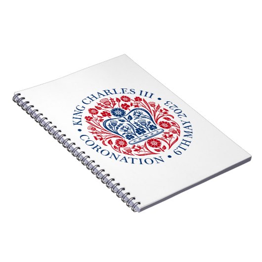 King Charles III Coronation Notitieboek (Rechterzijde)
