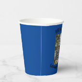 King Charles III Coronation Papieren Bekers (Rechts)