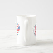 King Charles III Coronation Porselein Kop (Achterkant)