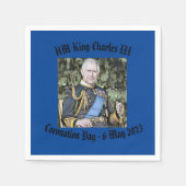 King Charles III Coronation Servet (Voorkant)