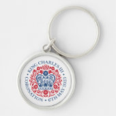 King Charles III Coronation Sleutelhanger (Voorkant)