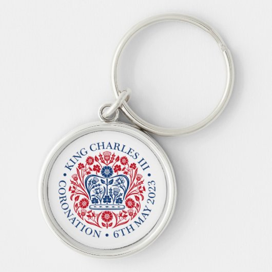 King Charles III Coronation Sleutelhanger (Voorkant)