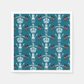 King Charles III Coronation Street Party Servet (Voorkant)