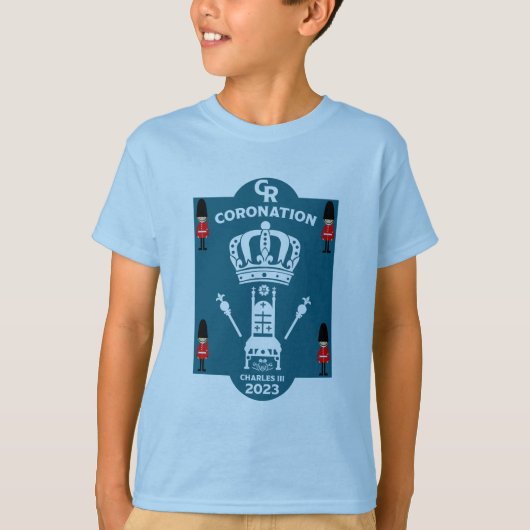 King Charles III Coronation Street Party T-shirt (Voorkant)