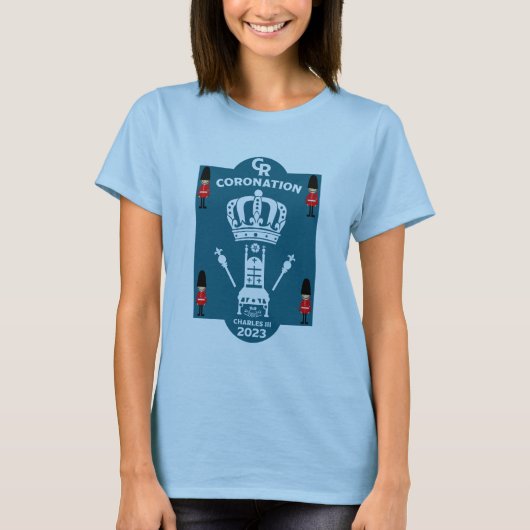 King Charles III Coronation Street Party T-shirt (Voorkant)