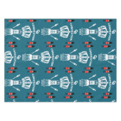 King Charles III Coronation Street Party Tafelkleed (Voorkant (Horizontaal))