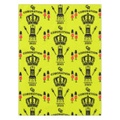 King Charles III Coronation Street Party Tafelkleed (Voorkant)