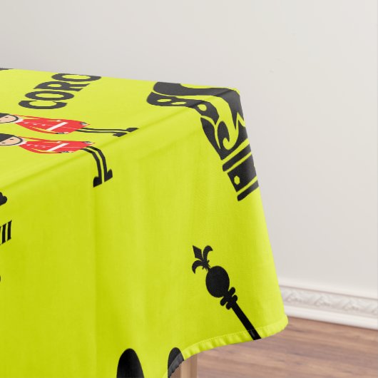 King Charles III Coronation Street Party Tafelkleed (Voorbeeld)