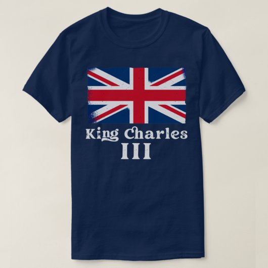 King Charles III Coronation T-shirt (Design voorkant)