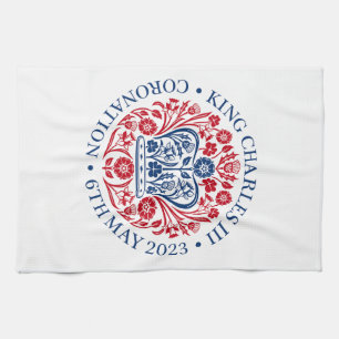 King Charles III Coronation Tea Towel Theedoek