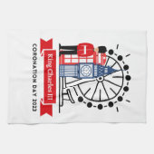 King Charles III Coronation Tea Towel Theedoek (Horizontaal)