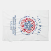 KING CHARLES III Coronation Theedoek (Horizontaal)